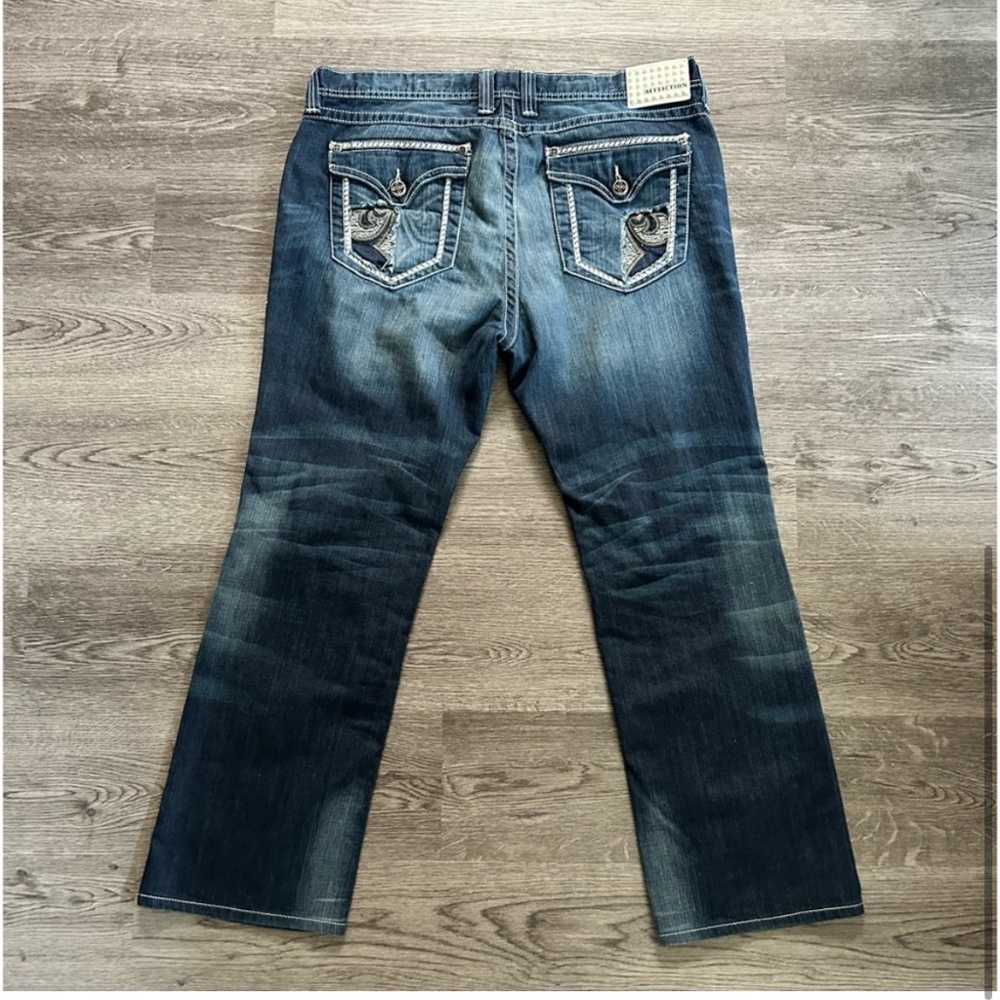Affliction Blake Relaxed Straight Leg Jeans | 40 - Picture 3 of 8